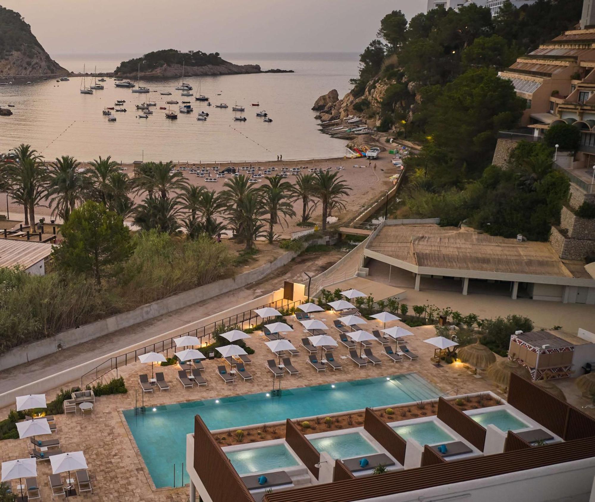 The Club Cala San Miguel Hotel Ibiza, Curio Collection By Hilton (Adults Only) Port de Sant Miguel Exterior foto